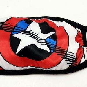 New Cloth Face Masks for Kids, Age 4+, Ironman,Captain America, Incredible Hulk